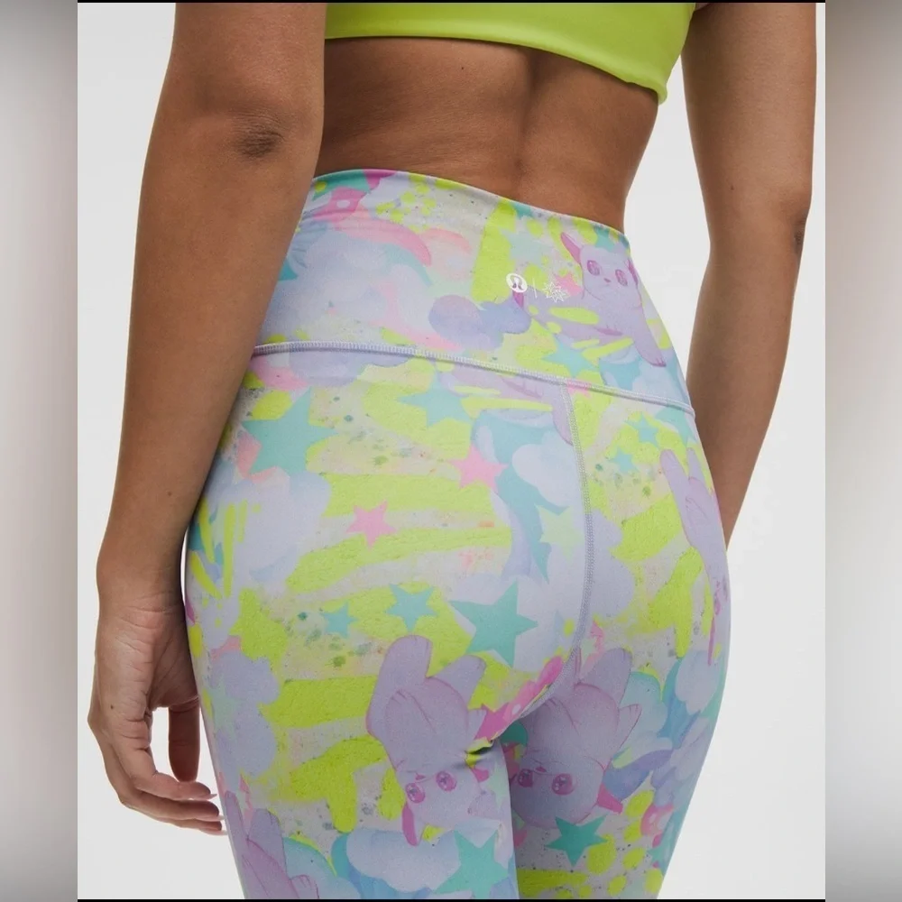 💙🆕 Lululemon x So Youn Lee Wunder Train High Rise Tight 25” - Little Heaven Pink